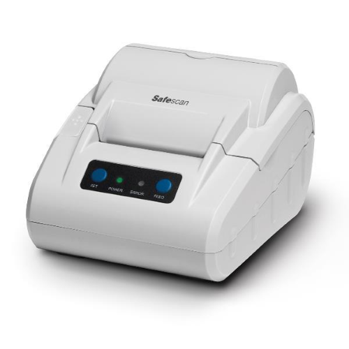 Safescan TP-230 - Stampante per etichette - linea termica - Rotolo (5,8 cm) - 203 dpi - fino a 60 mm/sec - USB, seriale - nero